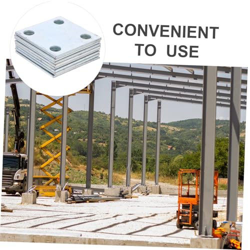 Plaque soudable pour support de structure Ciieeo avec trous pour l'industrie