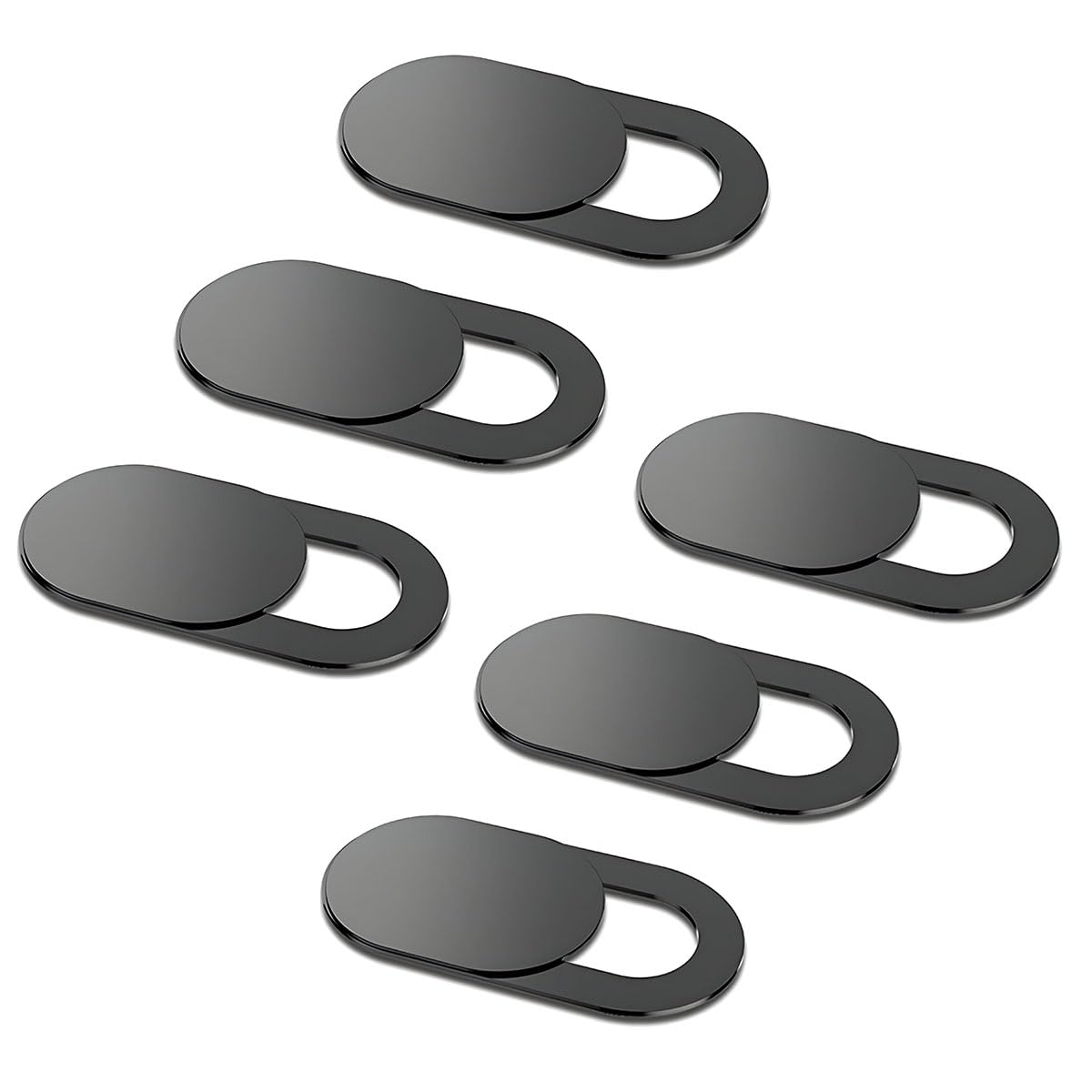 KACA Webcam Cover, Privacy Protector Webcam Cover Slide, Compatible with Laptop, Desktop, PC, Smartphone, Protect Your Privacy and Security, Strong Adhesive, Set of 6