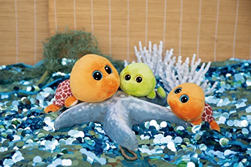NICI GLUBSCHIS Schildkröte Hubbli 15 cm – Kuscheltier aus weichem Plüsch, niedliches Plüschtier zum Kuscheln und Spielen, für Kinder & Erwachsene, 48765, tolle Geschenkidee, grün