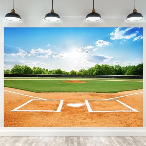 Fondo fotográfico béisbol 3x2.5 m multicolor miniatura 2