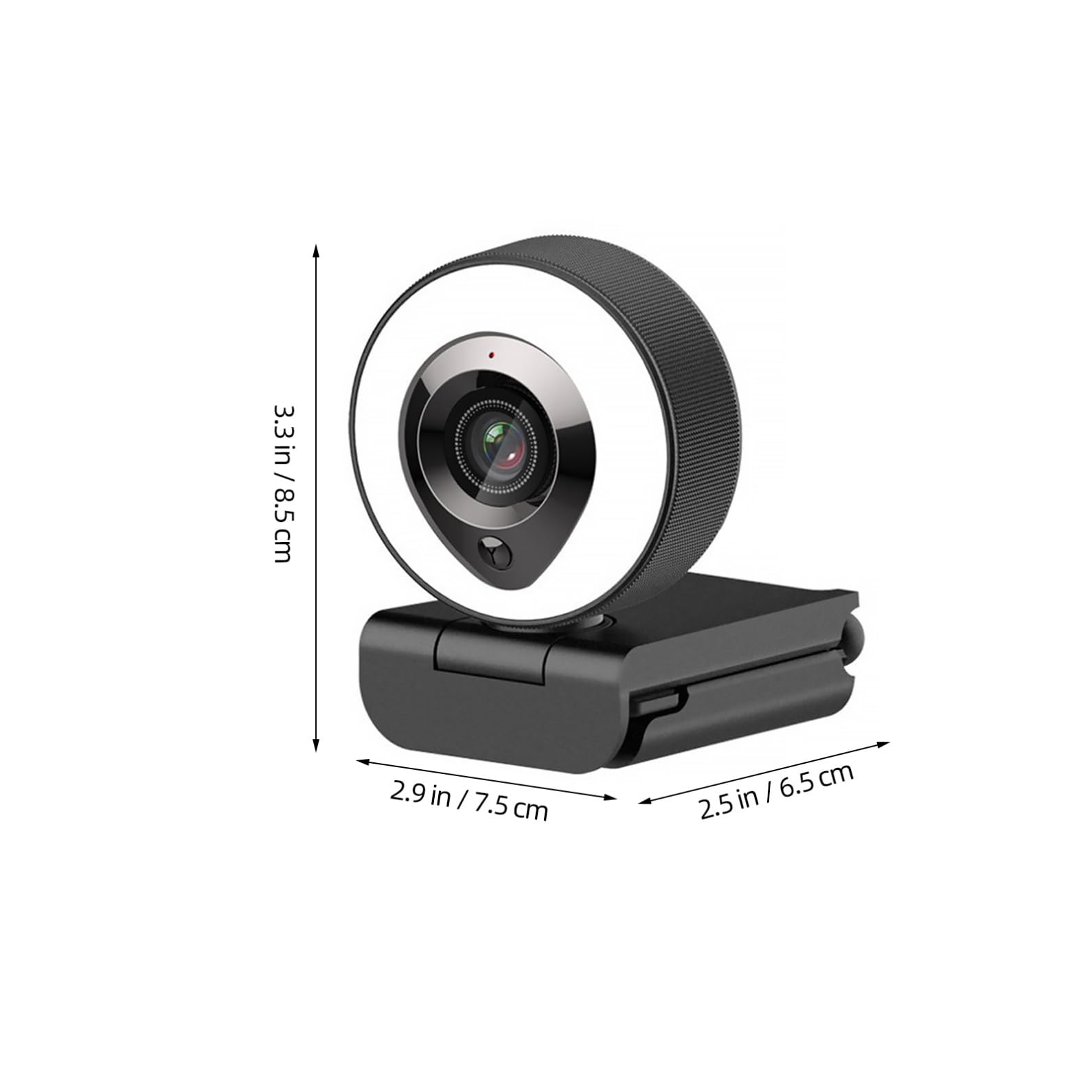 HEMOTON 1 Juego Cámara Portátil Webcam Avanzada con Micrófono PC 4K
