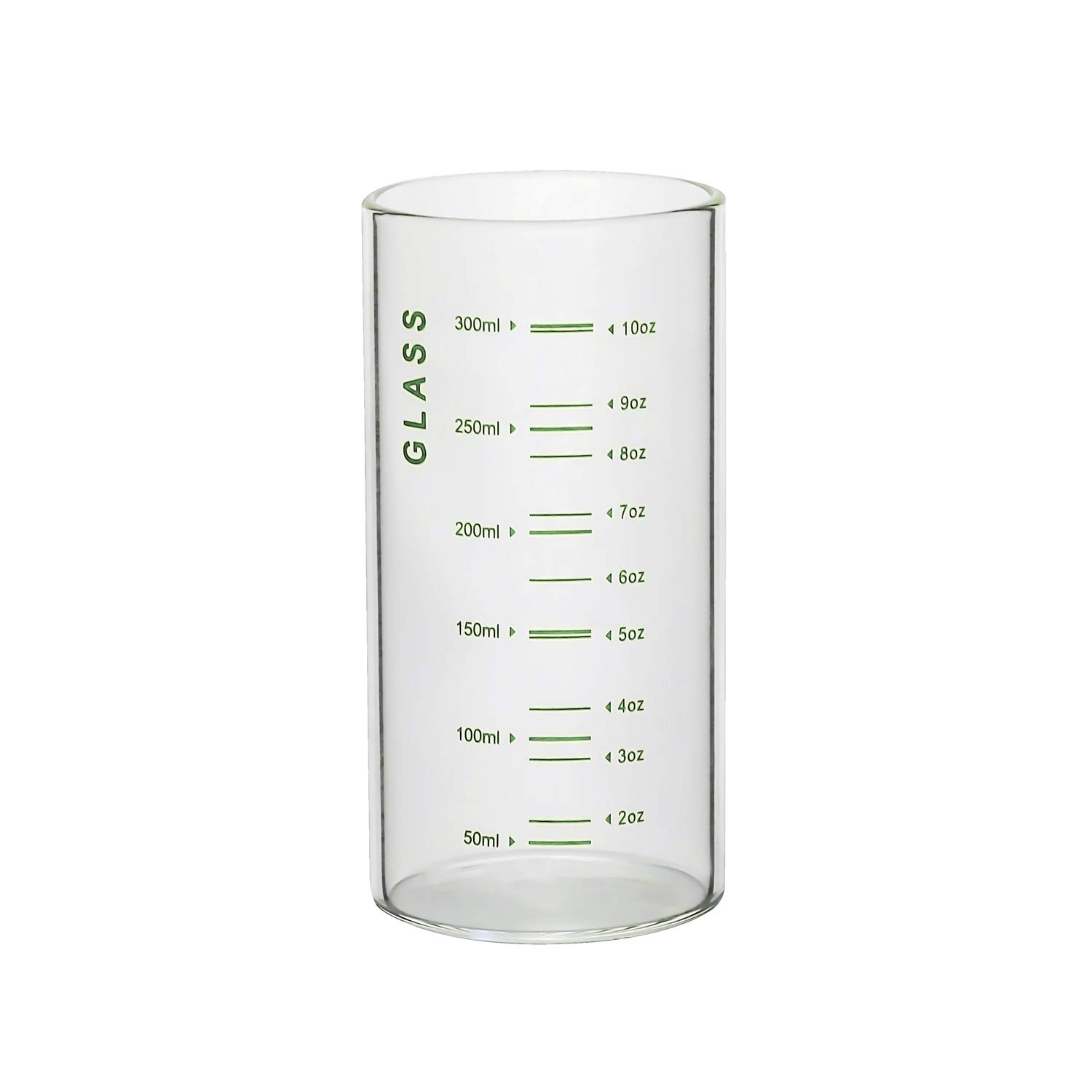 SIQITECH Trinkglas Kinder Erwachsene Wasserbecher 400ml mit Skala Wasserglas Mikrowellengeeignet Milchbecher Hitzebeständig Versiegelbar Glasbecher Transparent Trinkglas für Eistee Kaffee Saft