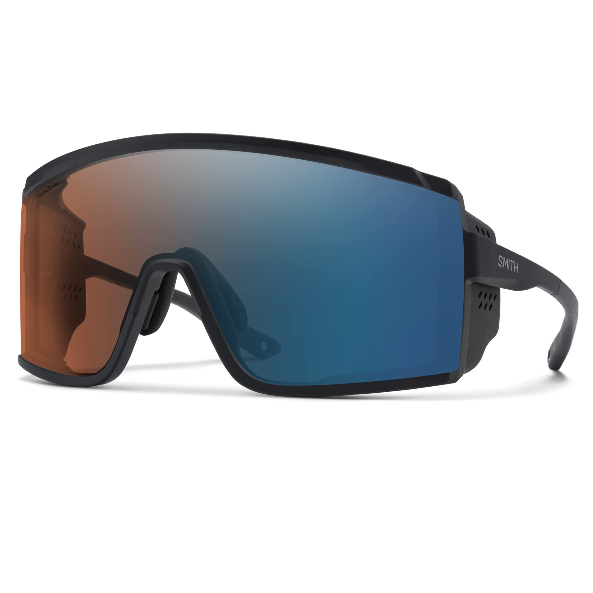 SMITH Pursuit Sunglasses Shield Performance Sports Sunglasses with Removable Side Shields for Skiing More For Men Women