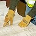 Klein Tools 60609 Work Gloves, All Purpose Premium Leather Gloves, Abrasion-Resistant, Heavy-Duty, for Wire Pulling Work, X-Large