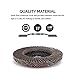 SI FANG 10Pack 4''x 5/8'' Premium High Density Calcined Aluminum Oxide Flap Disc 240 Grit