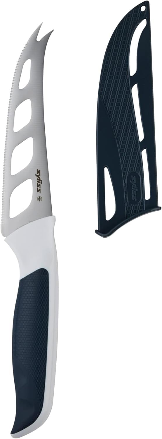 Zyliss Comfort 4.5" Cheese Knife, Gray/White