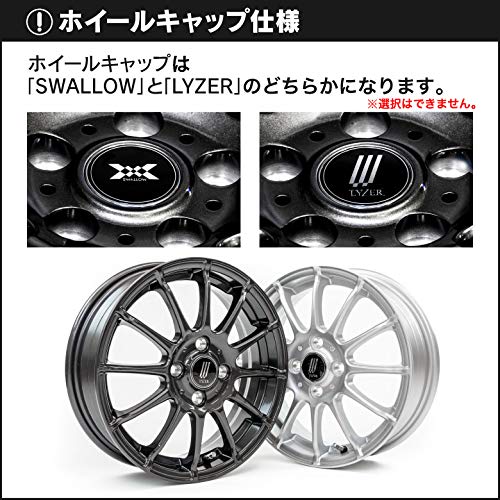 Amazon | ホイール 18インチ SWALLOW TYPE-01 18×7.5 +48 5穴 PCD100 