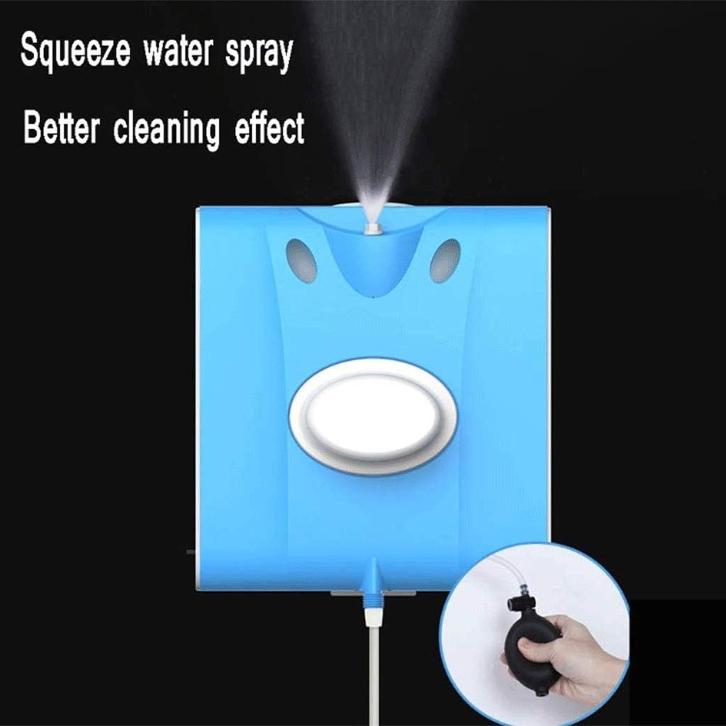 Magnetic Window Cleaner Wiper Glass Washing Cleaning Tool Brush with Anti-Falling Twine, Suitable for Home Office Car Glass 5-32 mm