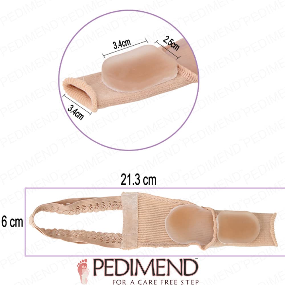 Pedimendtm 2 pezzi da piede tutore per alluce valgo correttore aiuto | Big Toe Protector Straightener Splint | per alluce valgo Hammer toe sollievo dal dolore trattamento
