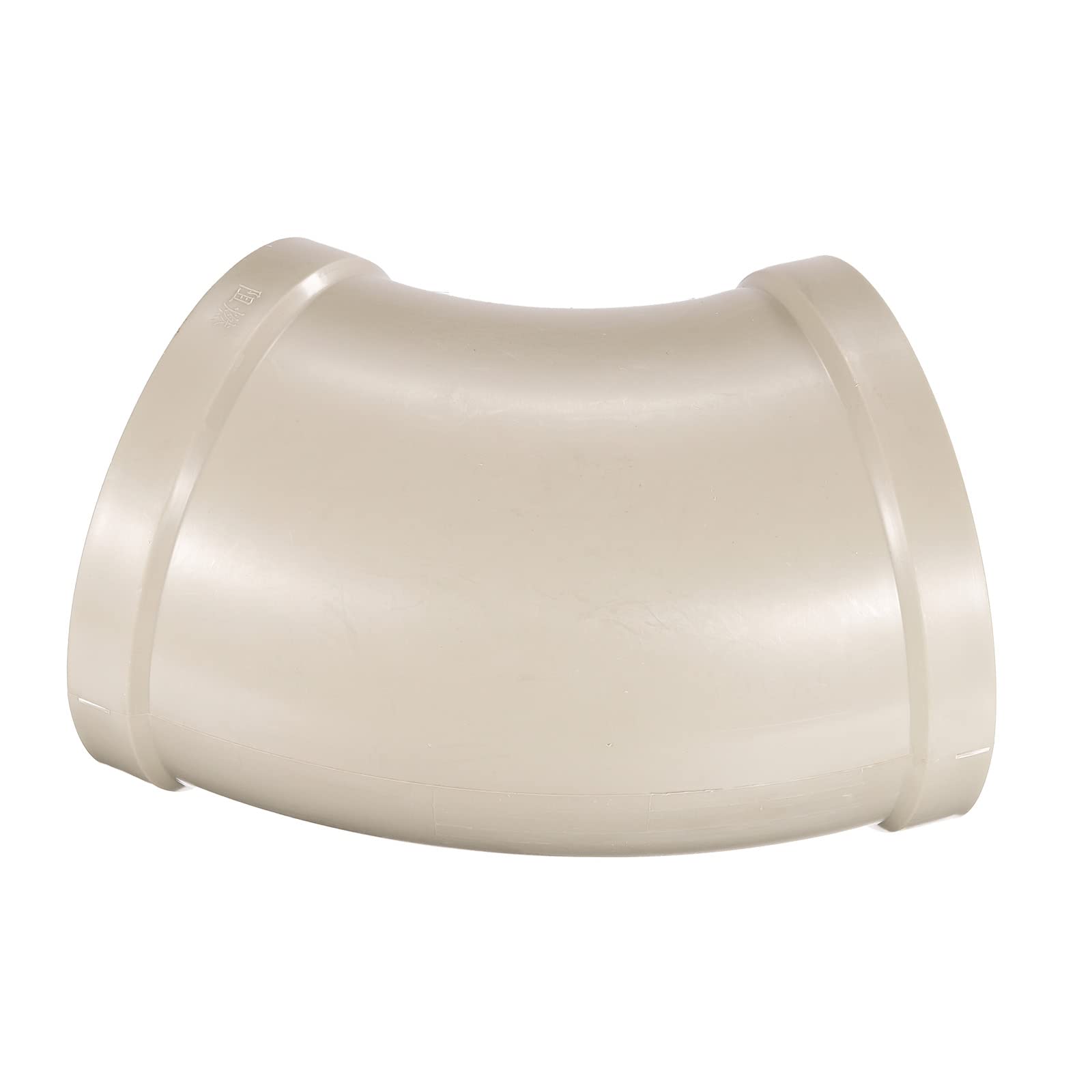 PATIKIL 8" ID Codo 45 Grados Conducto Tubería Conector, Ventilación Tubo Manguera Fuego-Resistente Adaptador para Bricolaje Hogar Fábrica Industrial Ventilación Sistemas