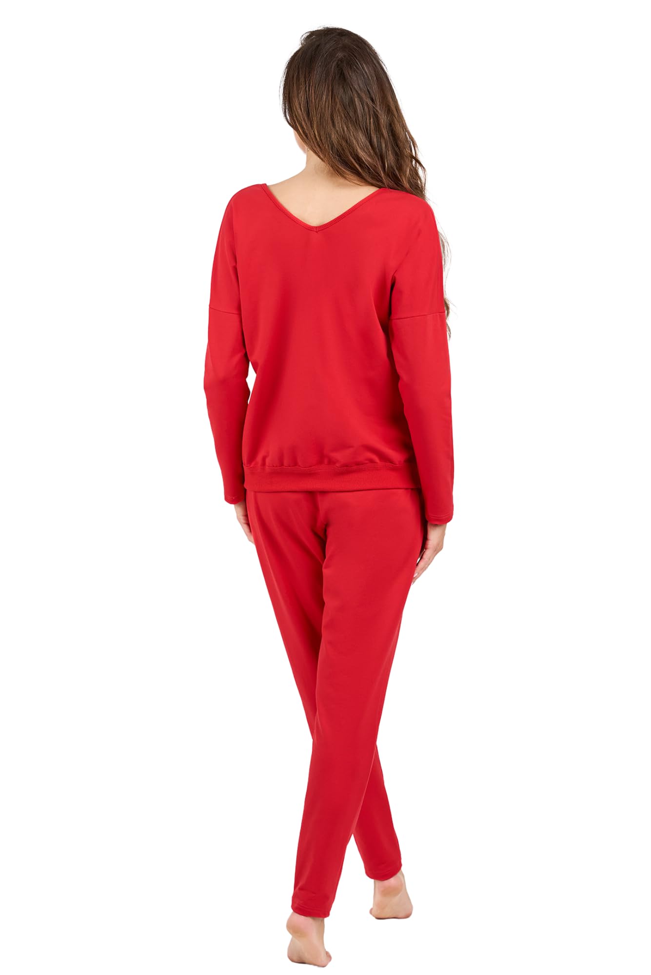 Italian Fashion Tuta Donna Completa Casual | Tute Donna Eleganti | Tuta Sportiva per Autunno Inverno Primavera ed Estate | Completo 2 pezzi con Pantaloni S-XXL