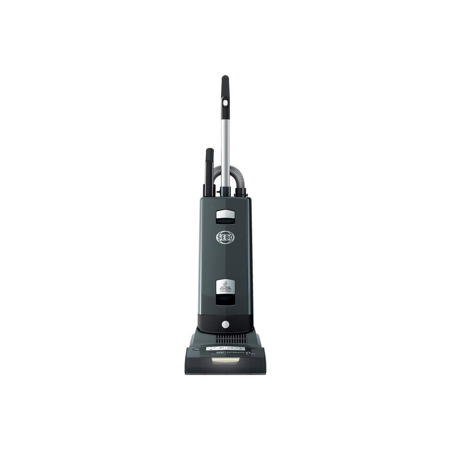 Sebo 91533GB X7 Extra ePower Upright Vacuum Cleaner - Dark Grey