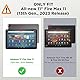 BOLELAW Hülle für Amazon Fire Max 11 Tablet (13. Generation, 2023) 11 PU Leder Folio Case mit Stifthalter, Kartenschlitz, Standfunktion Klapphülle für Amazon Fire Max 11 Tablet Hülle, Grün