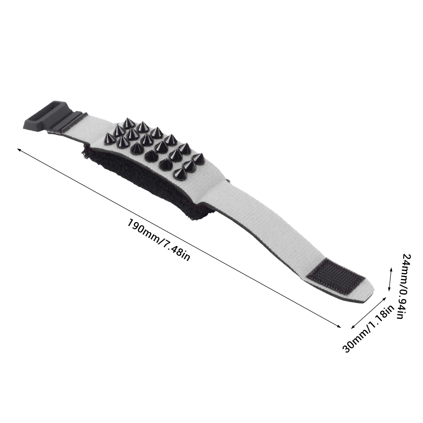 Fret Wrap, Guitar String Mute Guitar/Bass Gear Fretboard Muting Wrap Punk Style String Muter Tłumik Fret z 19cm Gitarowym Sznurem dla 7 (WHITE)