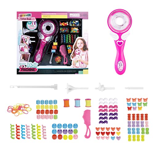 Cricia Machine à tresser Les Cheveux, tresseuse à Cheveux Automatique tresseuse à Cheveux électrique Outil de tresseuse à Cheveux Automatique Machine à...