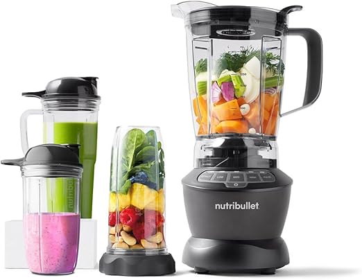 nutribullet Blender Combo 1200, Dark Grey (NBF07500-1210DG)