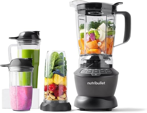 nutribullet Blender Combo 1200, Dark Grey (NBF07500-1210DG)