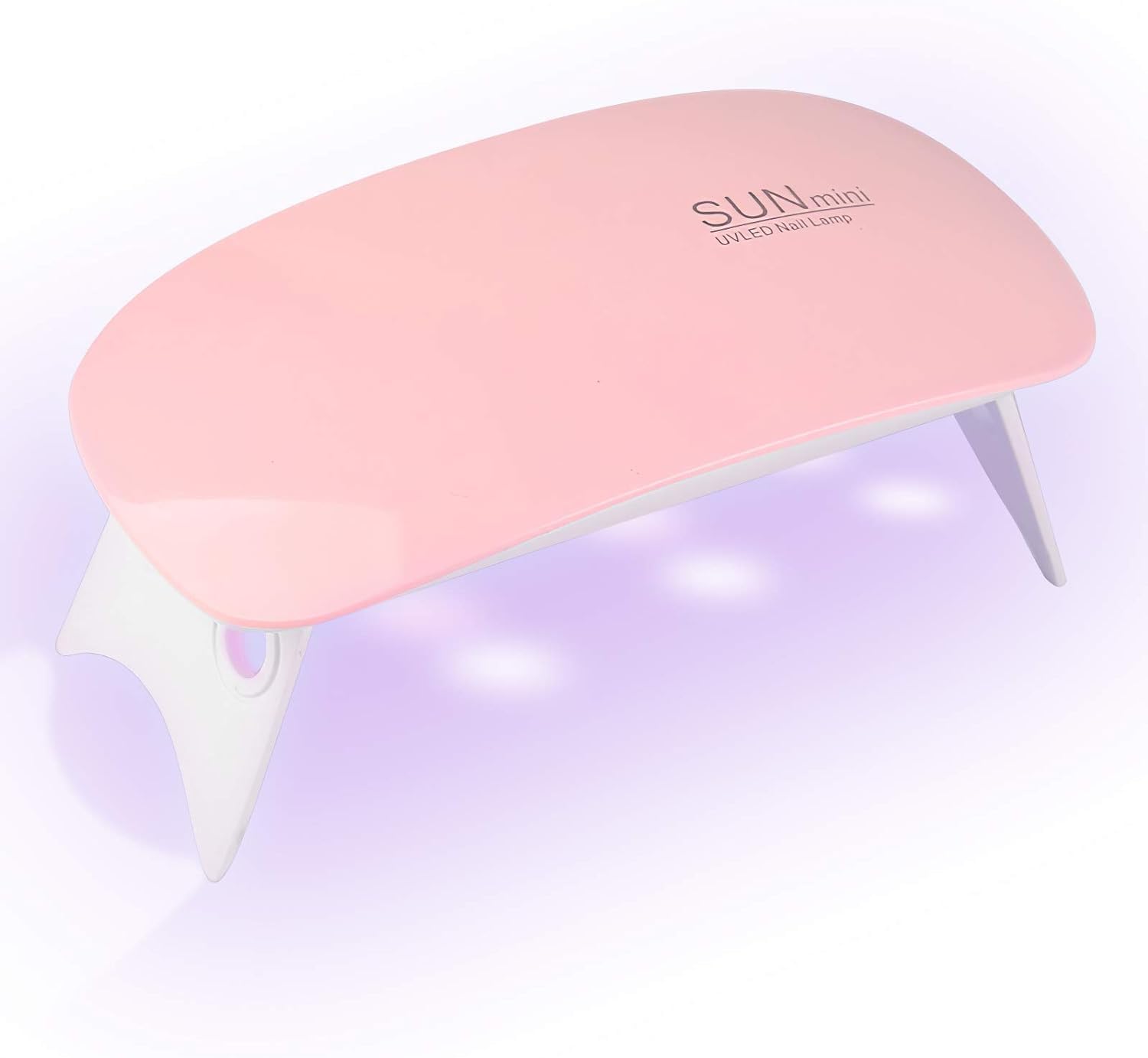 UV Nail Lamp USB Nail Dryer Machine with Handy Mini Size Mouse Shape for All Gel Polish Shape for Gel Based Polishes Manicure, Pedicure 2 Timing Setting 6W LED 45s,60s