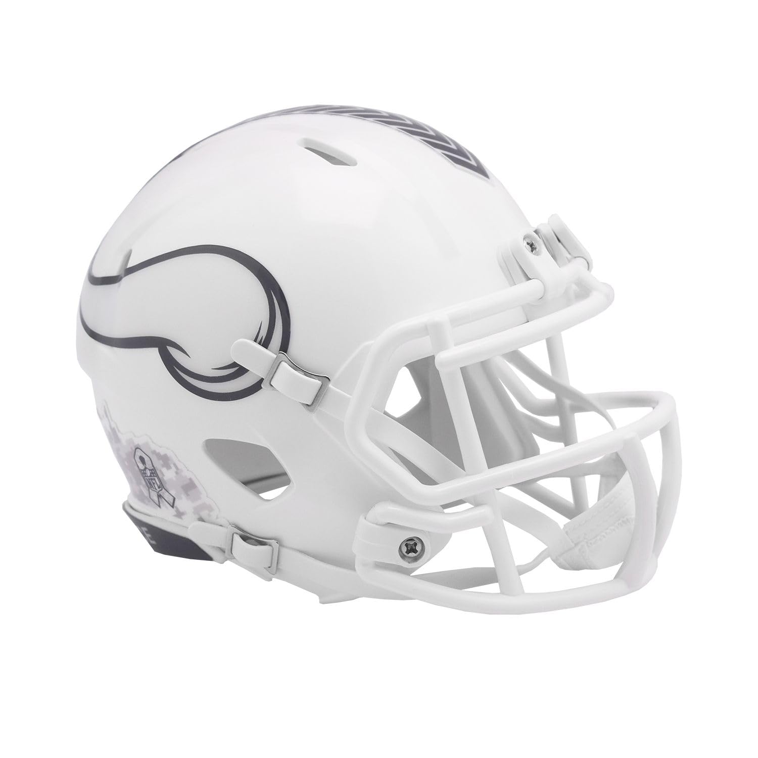 NFL Minnesota Vikings Salute to Service 2024 Mini Helm Speed Footballhelm