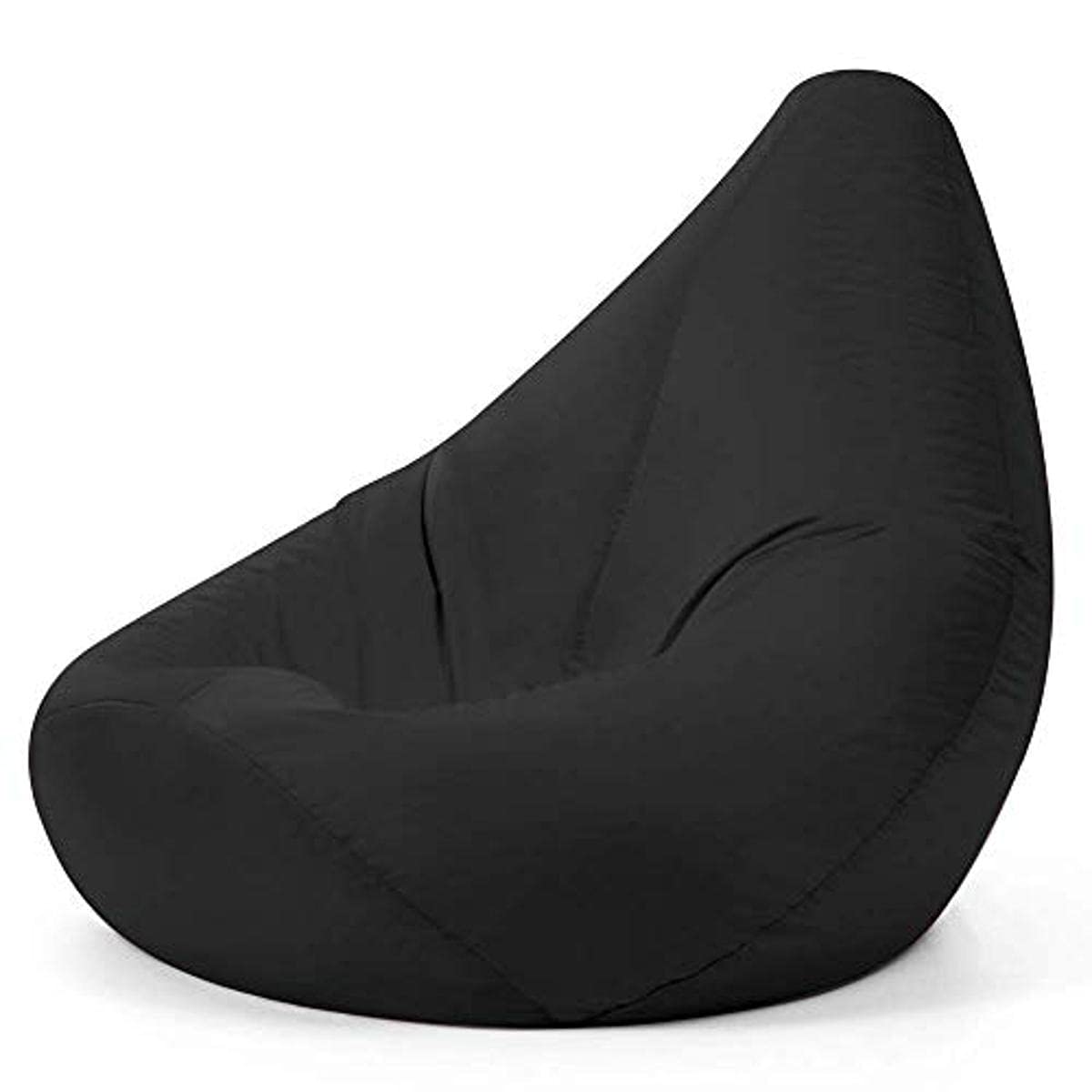 Buy Bean Bag Bazaar High Back Recliner Chair, Black, 87cm x 65cm, Large