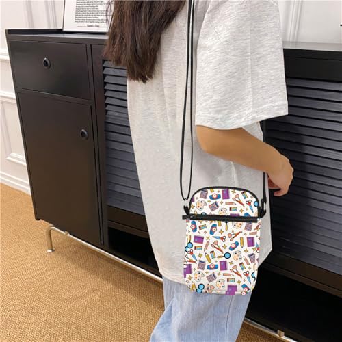 HOLLP Silly Goose Teacher Club Crossbody Bag Funny Teacher Gift Silly Goose Gift Back to School Gift3