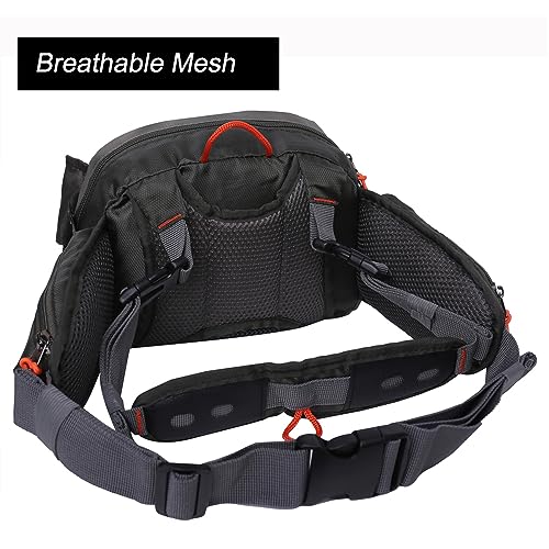 Kylebooker Bolso lumbar de pesca con mosca para llevar en la cintura River Lumbar miniatura 5