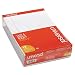 Universal UNV20630 - PERFORATED EDGE WRITING PAD, LEGAL RULED, LETTER, WHITE, 50-SHEET, DOZEN