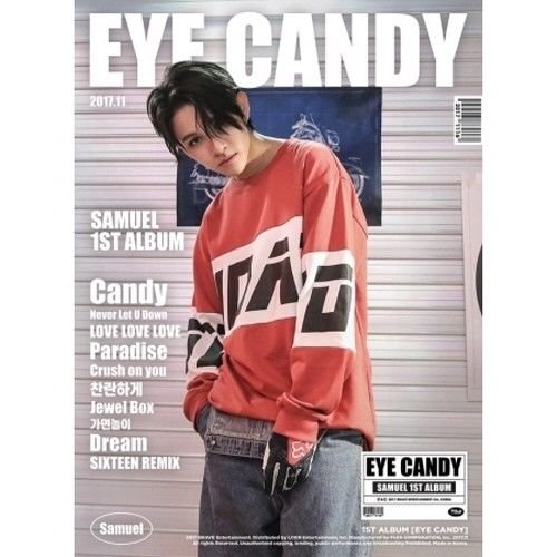 Samuel - [Eye Candy] 1st Album CD+40p Photobook+16p Lyrics Booklet+3p PostCard+1p Concept PhotoCard+1p