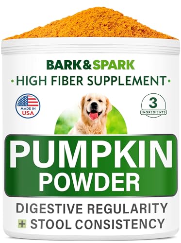 Pumpkin for Dogs - Apple, Pumpkin Seeds and Pumpkin Fruit - Fiber Supplement and Stool Softener - Diarrhea, Constipation, Upset Stomach, Food Sensitivity - Improve Digestion - 6oz Unflavored