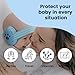 HomeKinder - Baby Hearing Protection | Noise Canceling Ear muffs for Babies up to 18 months with Elastic Headband | Baby Airplane Essentials | Headphones for Noise reduction