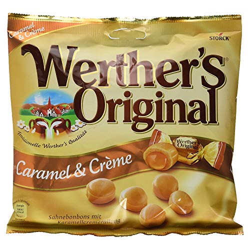 Werther's - Original Caramel & Cream (Original Karamell & Crème) | Poids Total 225 grams