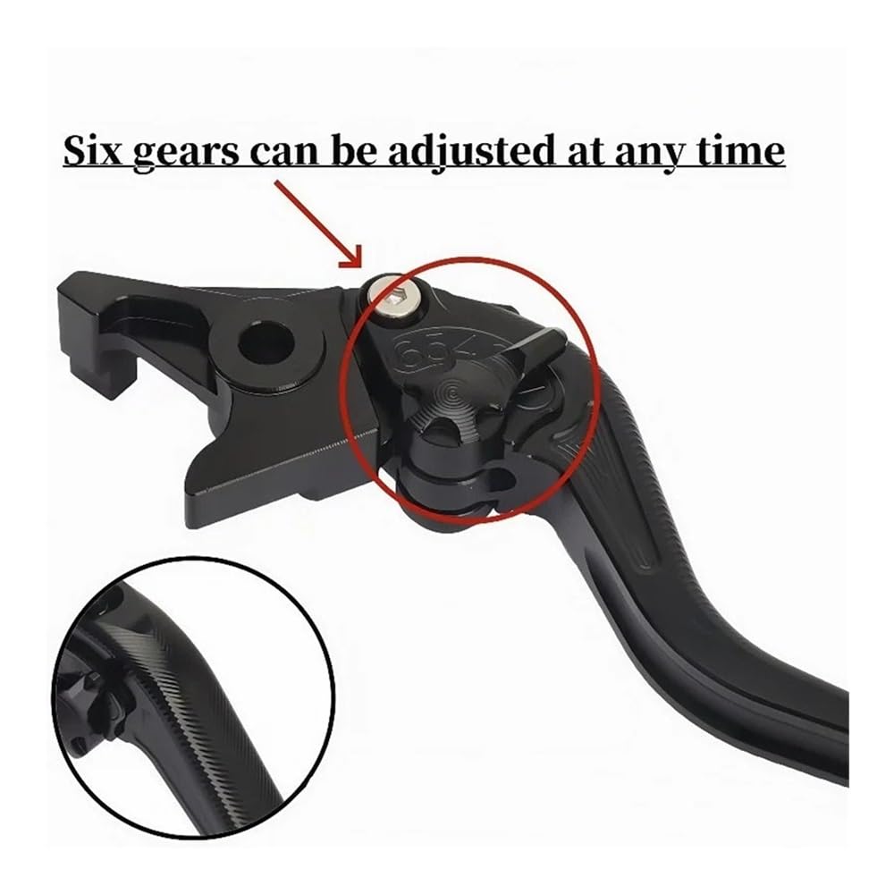 Ricambi Per Motociclette Leva Frizione Regolabile Freno Set Leve Maniglia Per NMAX155 Per NMAX125 2015-2020