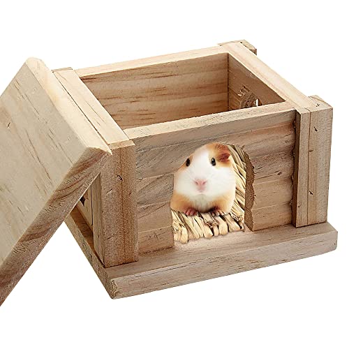 PrimePets – Pacote com 3 tapetes de grama para coelho de coelho, tapete de cama para animais pequeno