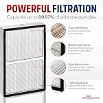 True HEPA Filter Replacement Compatible with Sears Kenmore 83195 F-K3 Filter fits 83254 83396 85254 Air Purifiers by LifeSupplyUSA - Image 2