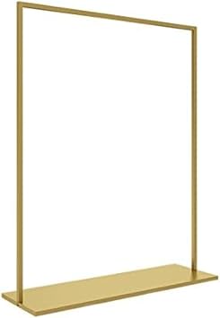 Clothing Display Rack, Floor-Standing Clothes Rail, Gold, Easy To/Strong Load-Beacapacity, Suitable For Women's Clothing Stores/Shopping Malls/,Gold,150 * 160Cm