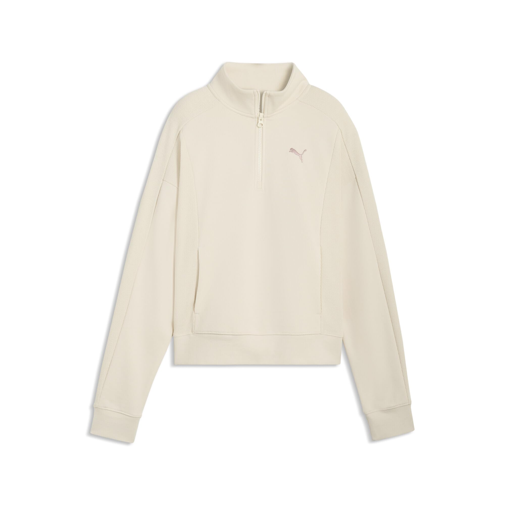 PUMA CLASS Relaxed Half-Zip Crew