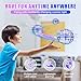 RIEYON Flying orb Ball 2025 Upgrade Hover Boomerang Ball 6 Lighting Effects Cool Toys for Kids Teen Adults Indoor Outdoor Flying Ball Toy