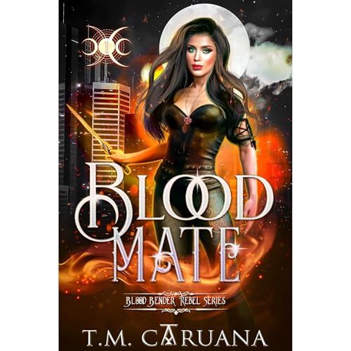 Blood Mate Audiolibro Por T.M. Caruana arte de portada