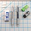 Pentel GraphGear 500 Mechanical Drafting Pencil, (0.5mm), Fine Line, Refill Lead and Mini Eraser (PG525LEBP)