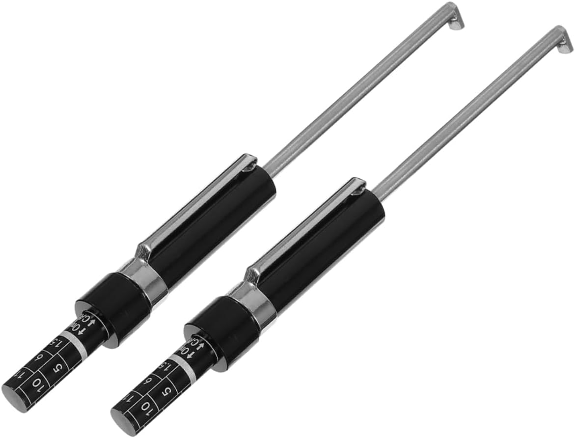 CHILDWEET 2pcs Brake Pad Thickness Gauge Tool Accurate Brake Pad Measuring Pen for Automotive Wear Assessment and Maintenance Versatile Disc Measuring Tool