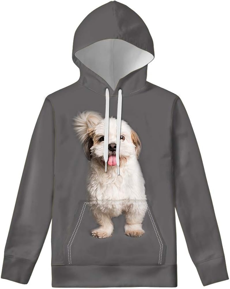 WELLFLYHOM Boys Hoodie Casual Polyester Sweatshirts Child Hooded Shirts Kids Youth Pullover Hoody 6-16 Years: Clothing, Shoes & Jewelry