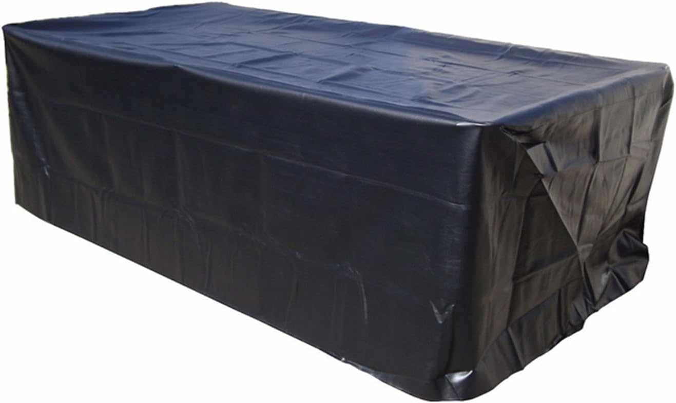 Waterproof Pool Table Cover Black Billiard Snooker Table Protector (287x155x82cm/113x61x32.3in)