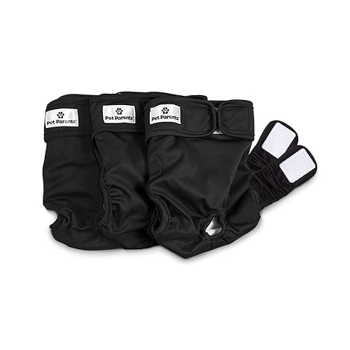 Pet Parents® Washable Dog Diapers (3pack) + Extendrs® of Durable