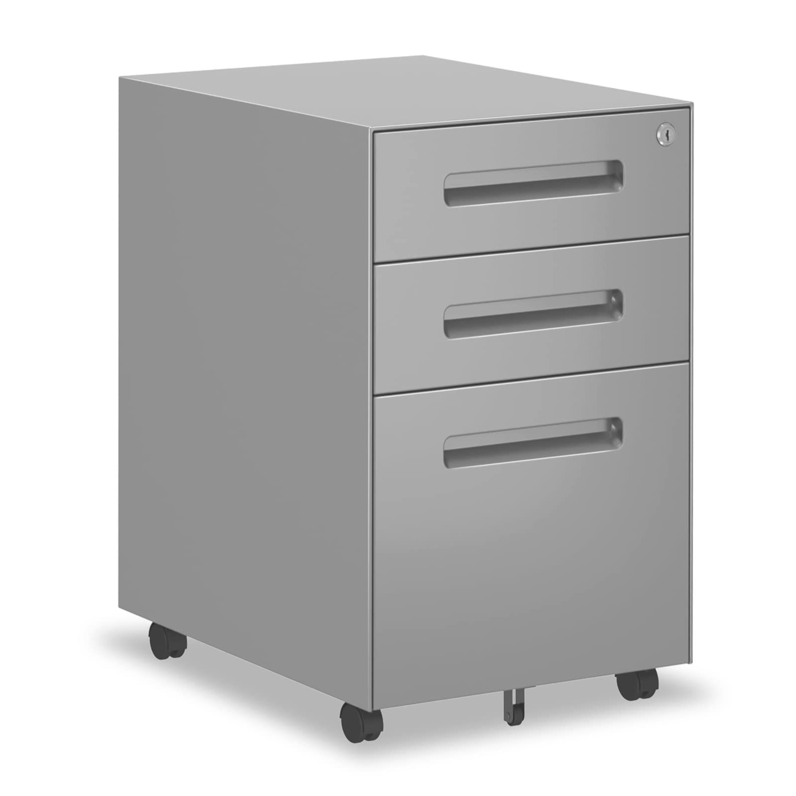 Buy Dripex 3 Drawer Mobile File Rolling Metal Filing