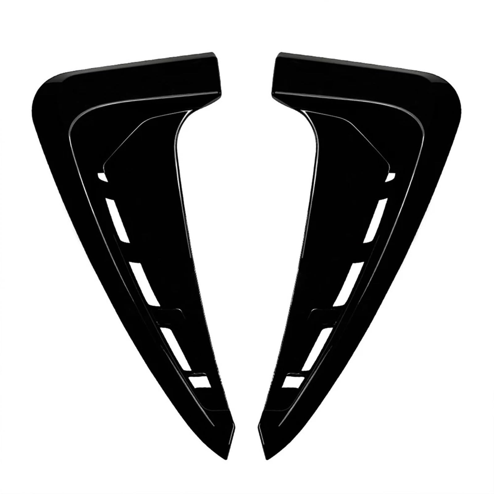 Air Side Vent Trim Car Shark Gills Side Flow Fender Air Vent Trim Cover Side Vent Sticker Fit for X5 F15 Sport 2014-2018(Gloss Black)