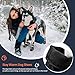 OHCOZZY Hohe Hundeschuhe Tiefe Wasserdicht, Hundestiefel mit V-förmiger Zunge für einfaches Anziehen, Pfotenschutz Hundestiefel Winter fürkleine, mittlere und große Hunde 4 Stück,XL