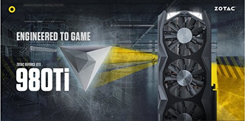 Zotac GeForce GTX980TI ArcticStorm Scheda Grafica, 6GB, 384bit, Nero - Scheda video - Immagine 1