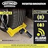 ARTAGO ART872 High-End Alarm Wheel Clamp Lock, Exclusive Patented Anti Theft Device, Don't Touch System, 120dB, Long Lasting Battery, Universal Auto Car Boot for Tires Trailer, Van, Golf Cart, Camper #1