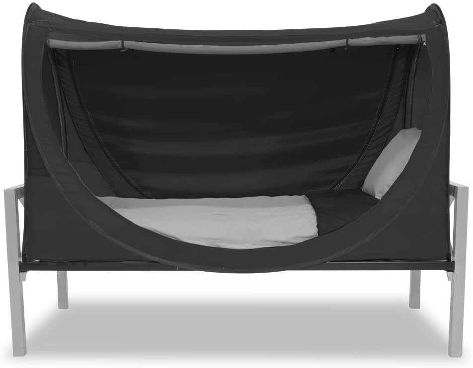 Privacy Pop Eclipse Bed Tent Full/Black Automotive