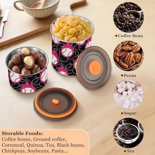 Contenedor de Café Hermético Acero Inoxidable 900 ml miniatura 5